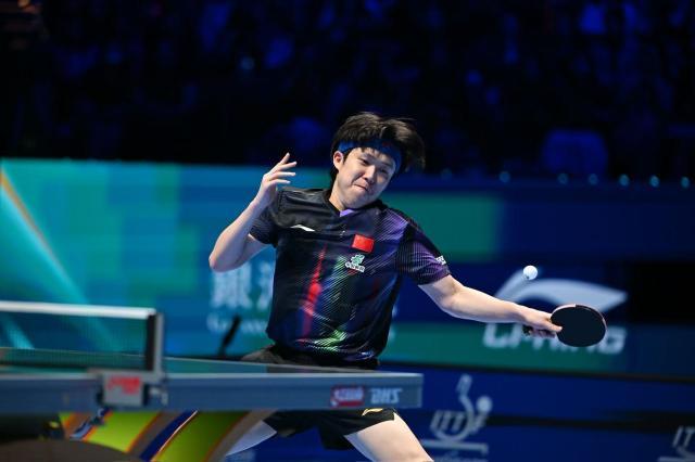 中国男乒5人参加世界杯 仅王楚钦和温瑞博进16强